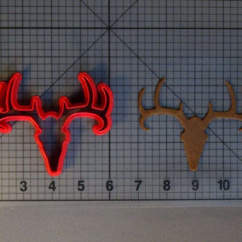 Deer Skull Silhouette 266-C453 Cookie Cutter