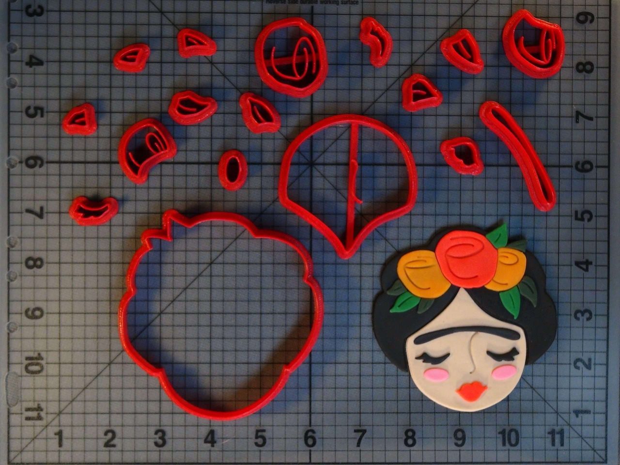 Frida Kahlo 266-C484 Cookie Cutter Set