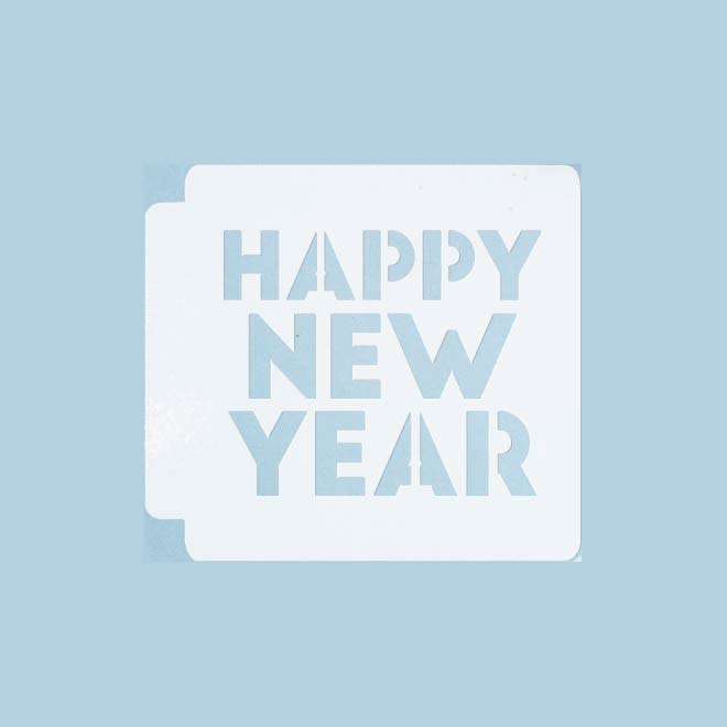 Happy New Year 783-B595 Stencil