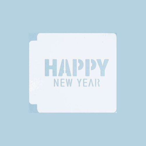 Happy New Year 783-B597 Stencil