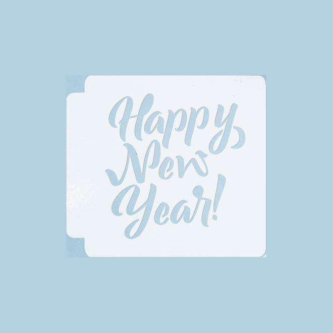 Happy New Year 783-B599 Stencil