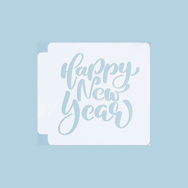 Happy New Year 783-B600 Stencil