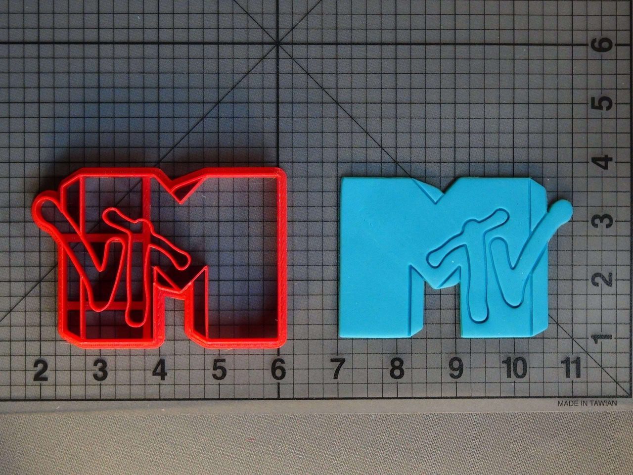 MTV Logo 266-C393 Cookie Cutter