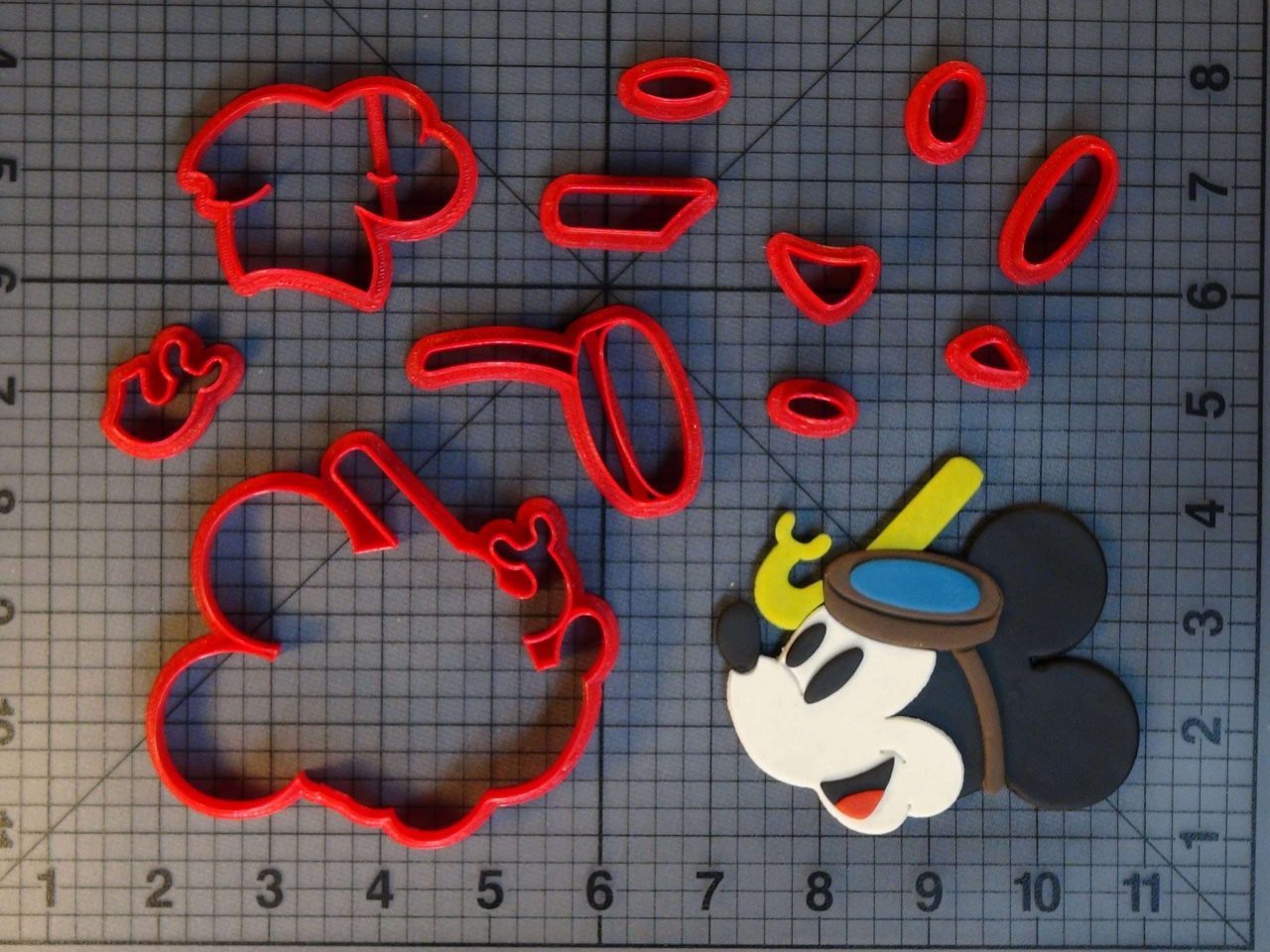 Mickey Mouse Snorkel 266-C545 Cookie Cutter Set