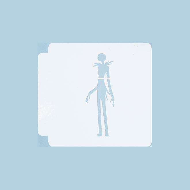 Nightmare Before Christmas - Jack Skellington Silhouette 783-B487 Stencil
