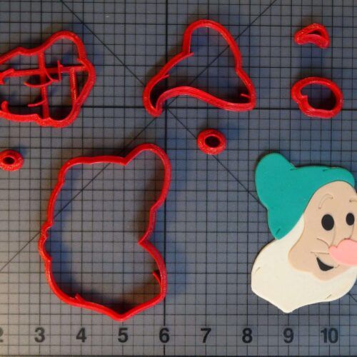 Snow White and the Seven Dwarfs - Bashful 266-C523 Cookie Cutter Set