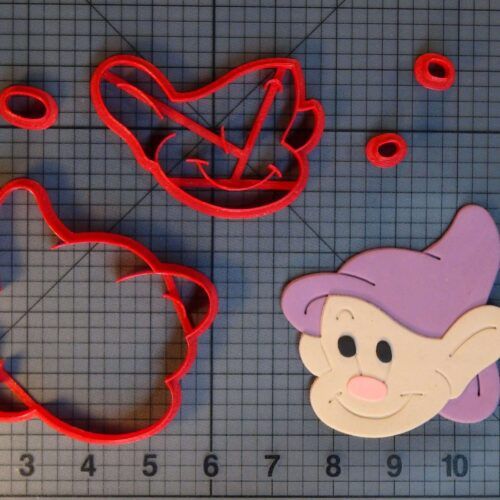 Snow White and the Seven Dwarfs - Dopey 266-C525 Cookie Cutter Set