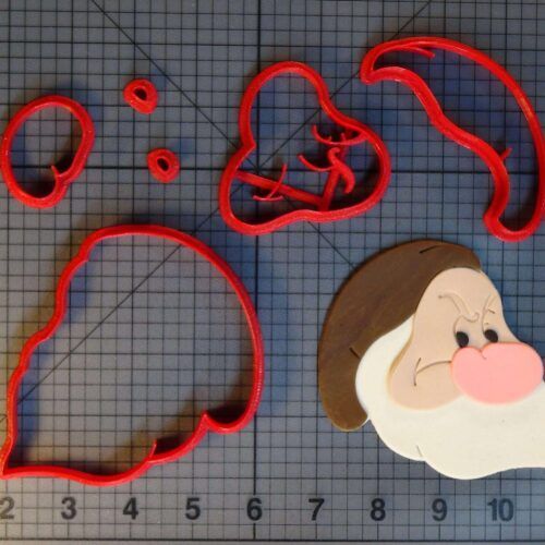 Snow White and the Seven Dwarfs - Grumpy 266-C526 Cookie Cutter Set