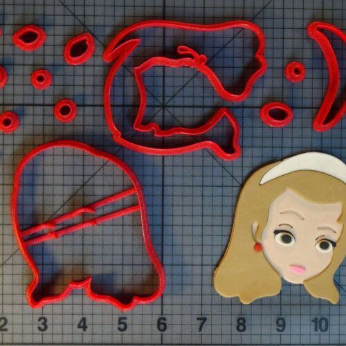 Sofia the First - Amber Face 266-C553 Cookie Cutter Set