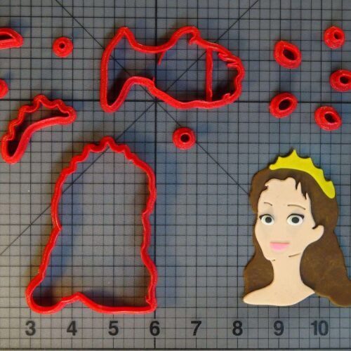 Sofia the First - Queen Miranda Face 266-C559 Cookie Cutter Set