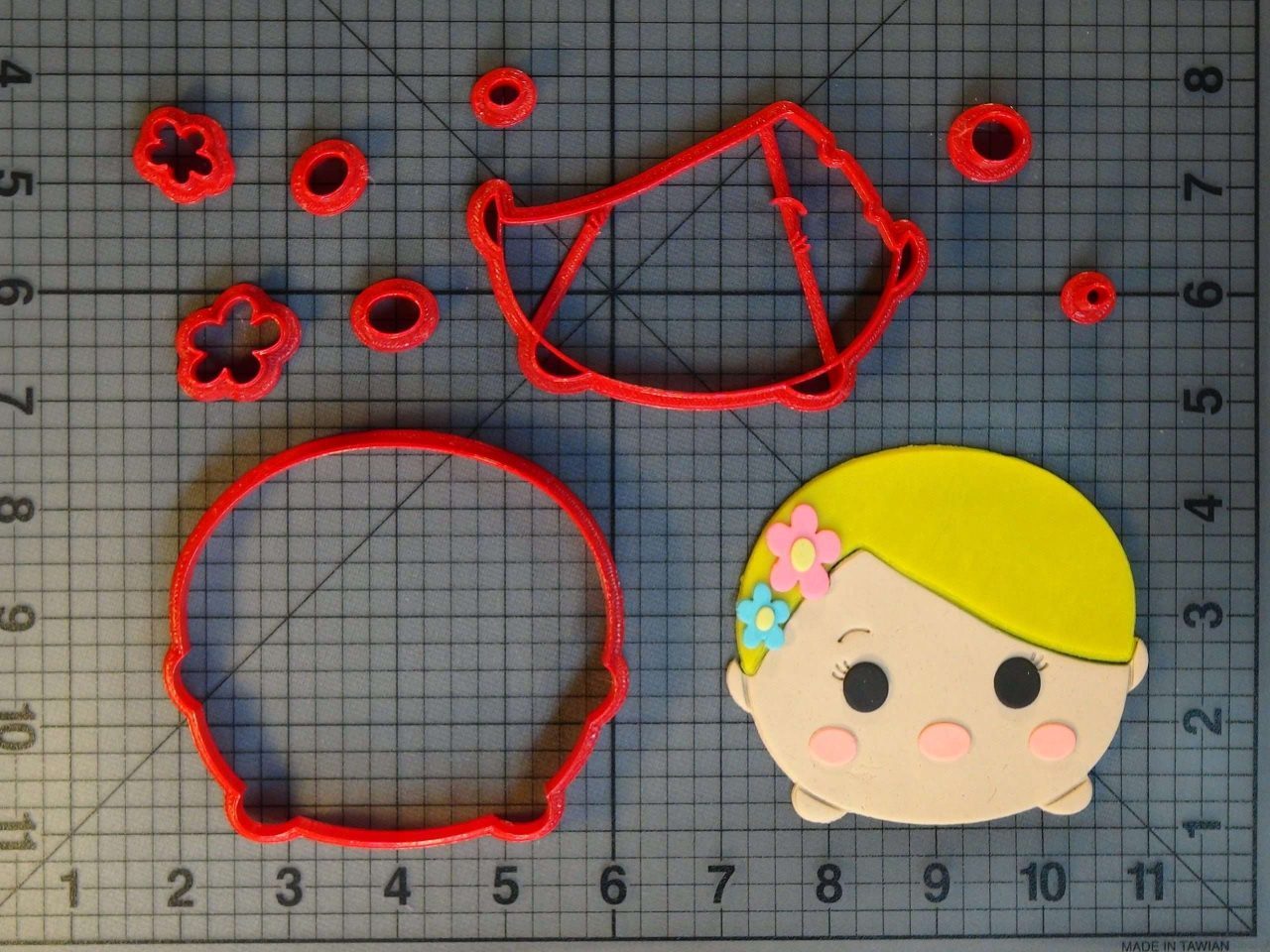 Tangled - Rapunzel 266-C562 Cookie Cutter Set