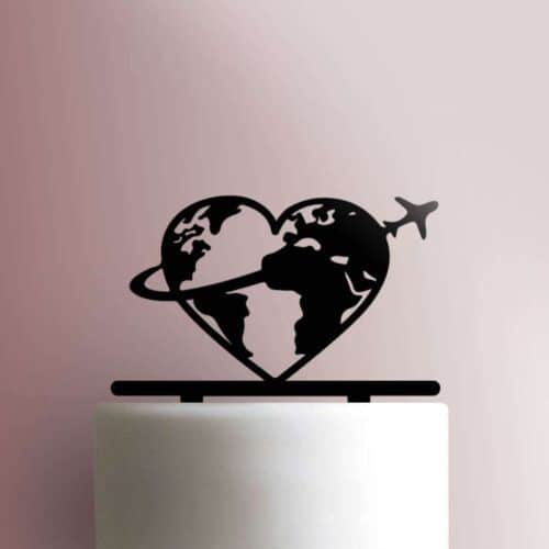 Travel Love 225-765 Cake Topper