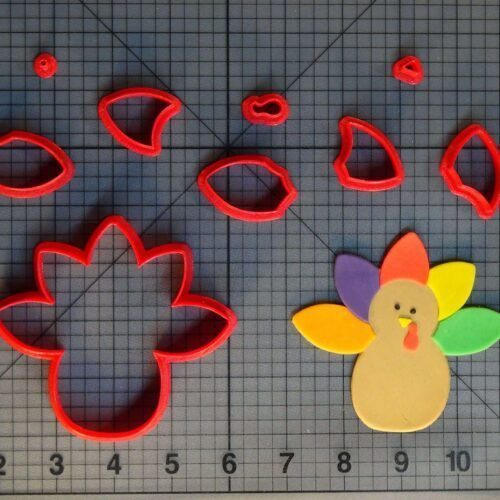 Turkey 266-C422 Cookie Cutter Set