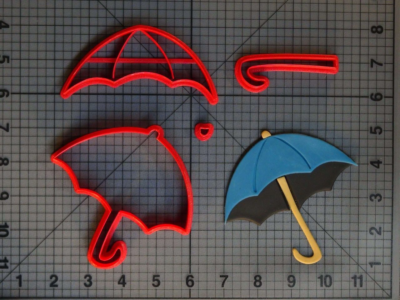 Umbrella 266-C385 Cookie Cutter Set