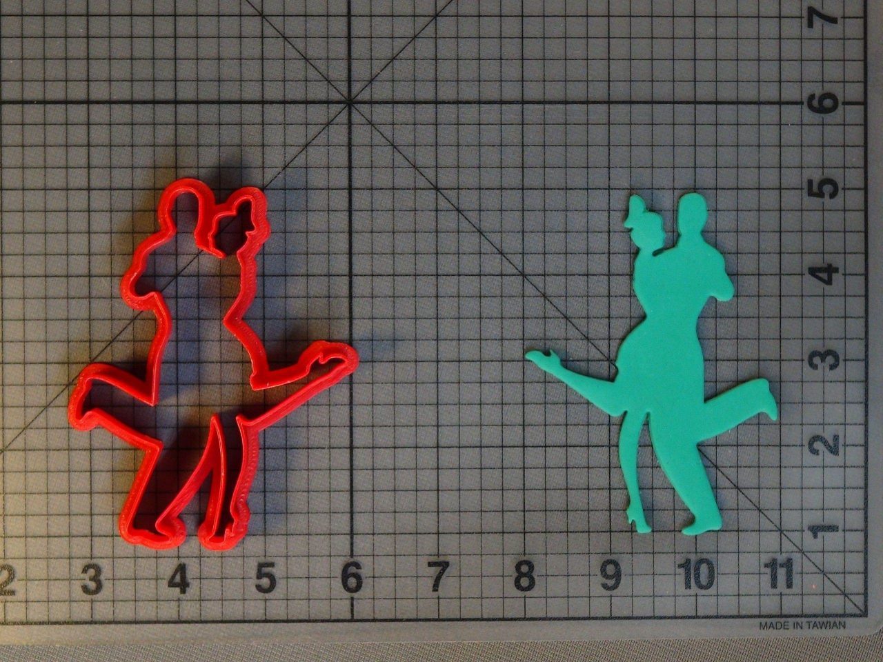 1920s Dancing Couple 266-C608 Cookie Cutter Silhouette