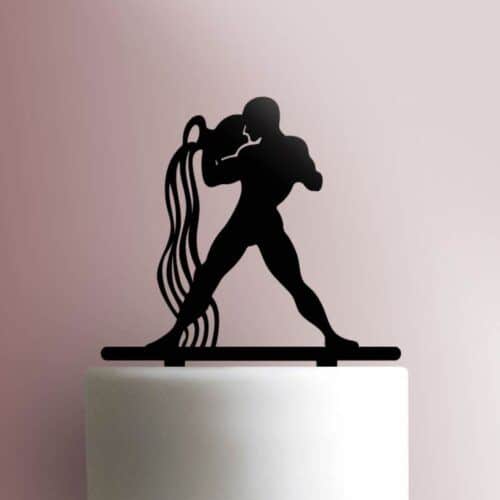 Aquarius Zodiac Sign 225-791 Cake Topper