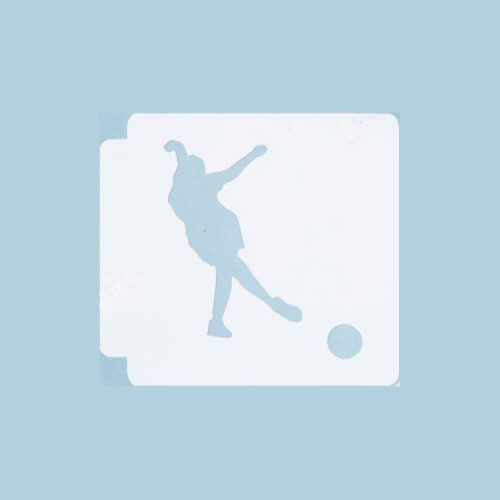 Bowling Pose 783-B536 Stencil