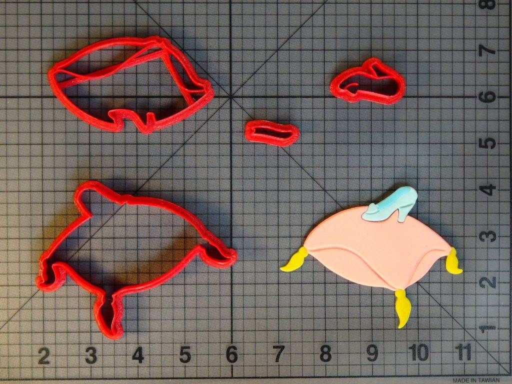 Cinderella Glass Slipper 266-C732 Cookie Cutter Set