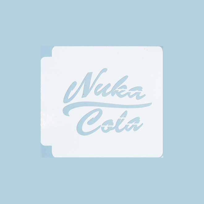 Fallout - Nuka Cola Logo 783-B771 Stencil