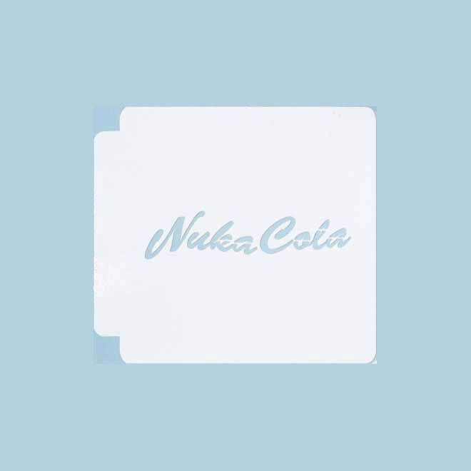 Fallout - Nuka Cola Logo 783-B772 Stencil