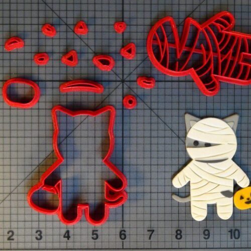 Halloween - Mummy Cat 266-C620 Cookie Cutter Set