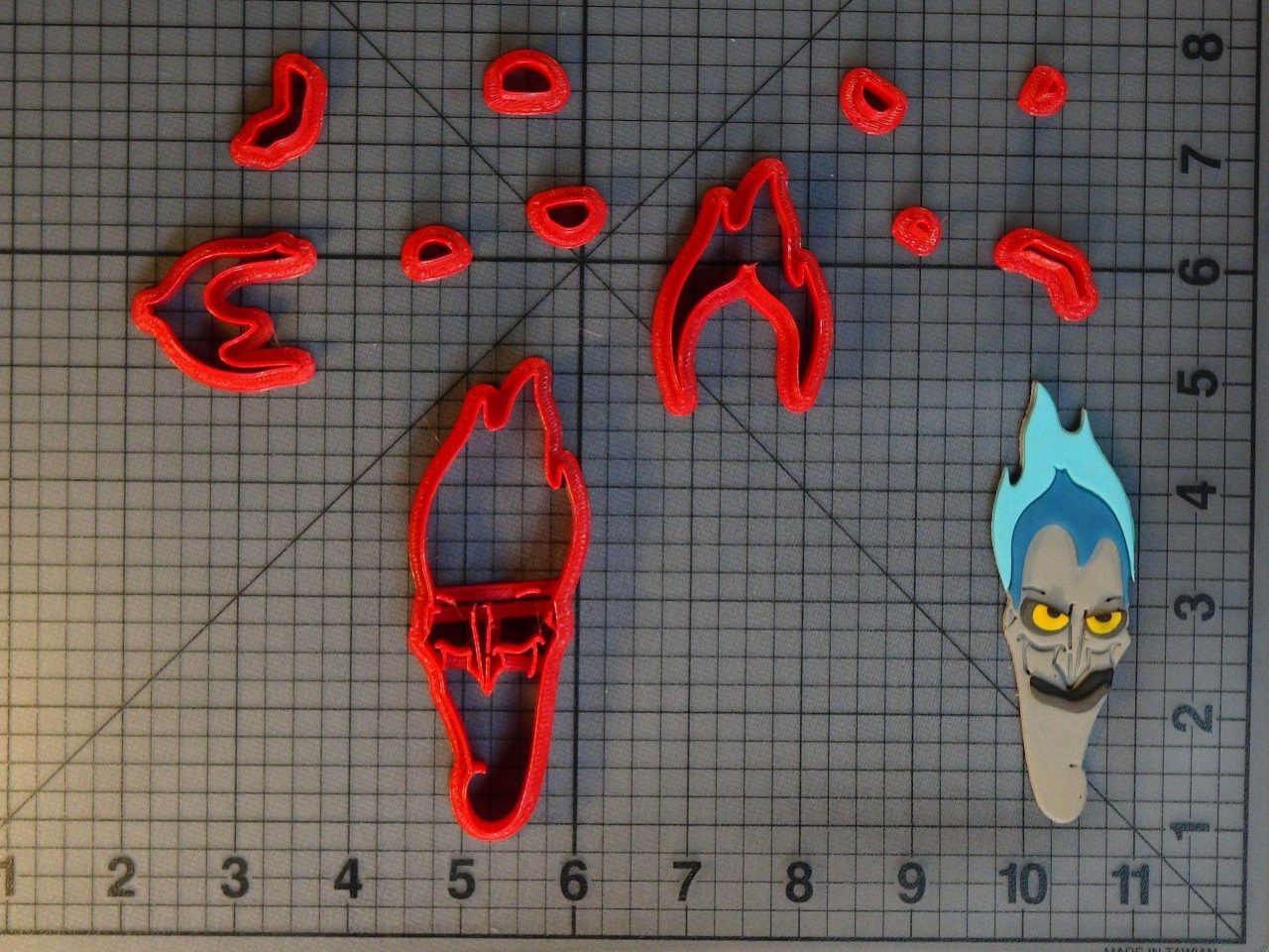 Hercules - Hades 266-C624 Cookie Cutter Set