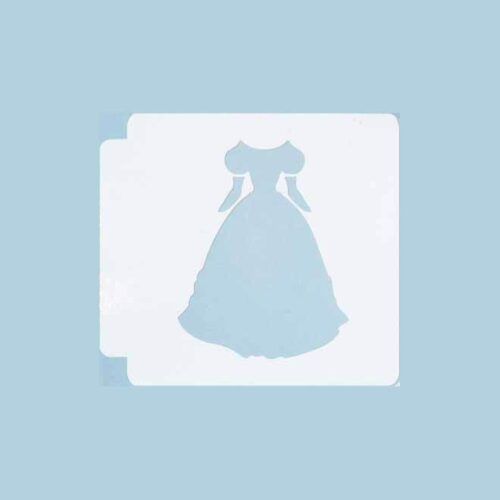 Little Mermaid - Ariel Pink Dress 783-B643 Stencil Silhouette