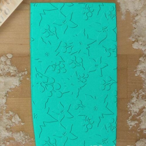 Poinsettia 765-427 Rolling Pin