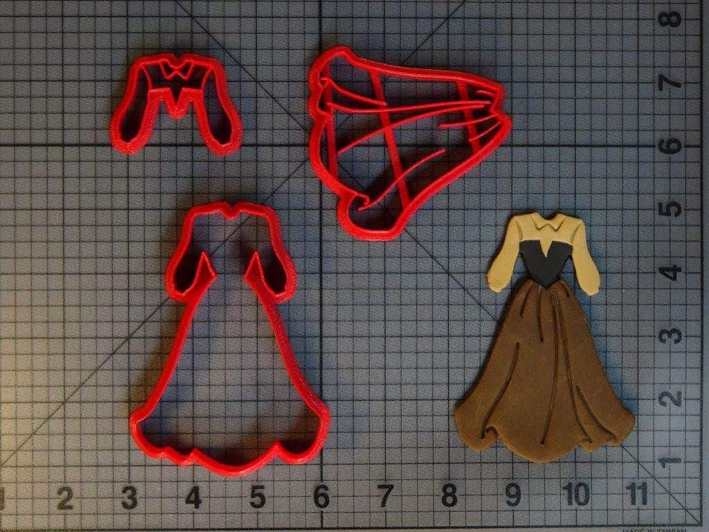Sleeping Beauty - Briar Rose Dress 266-C712 Cookie Cutter Set