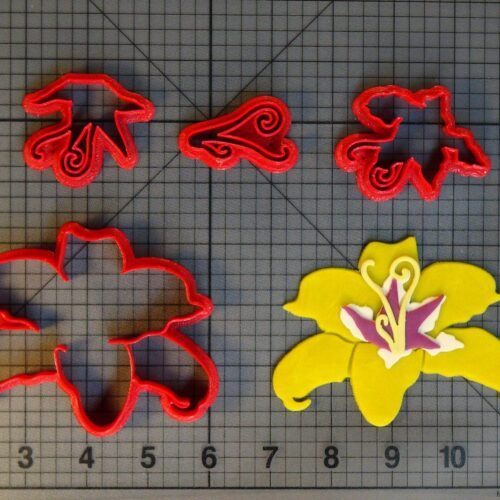 Tangled Rapunzel - Flower 266-C677 Cookie Cutter Set