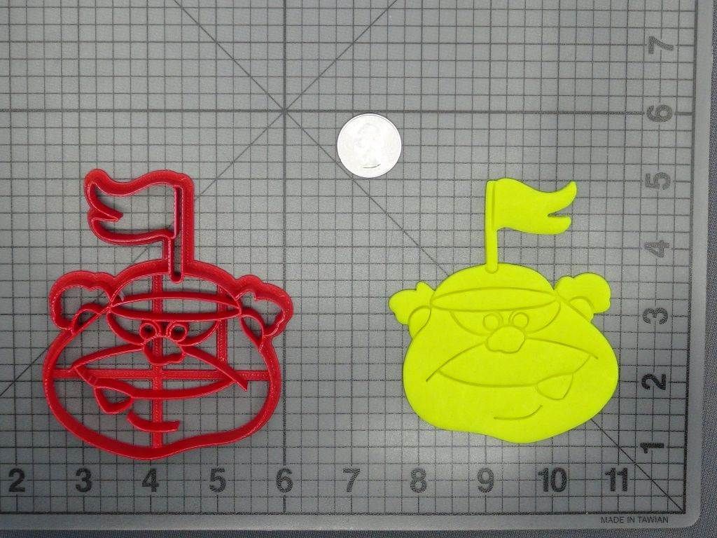 Alice in Wonderland - Tweedle Dee Head 266-C756 Cookie Cutter