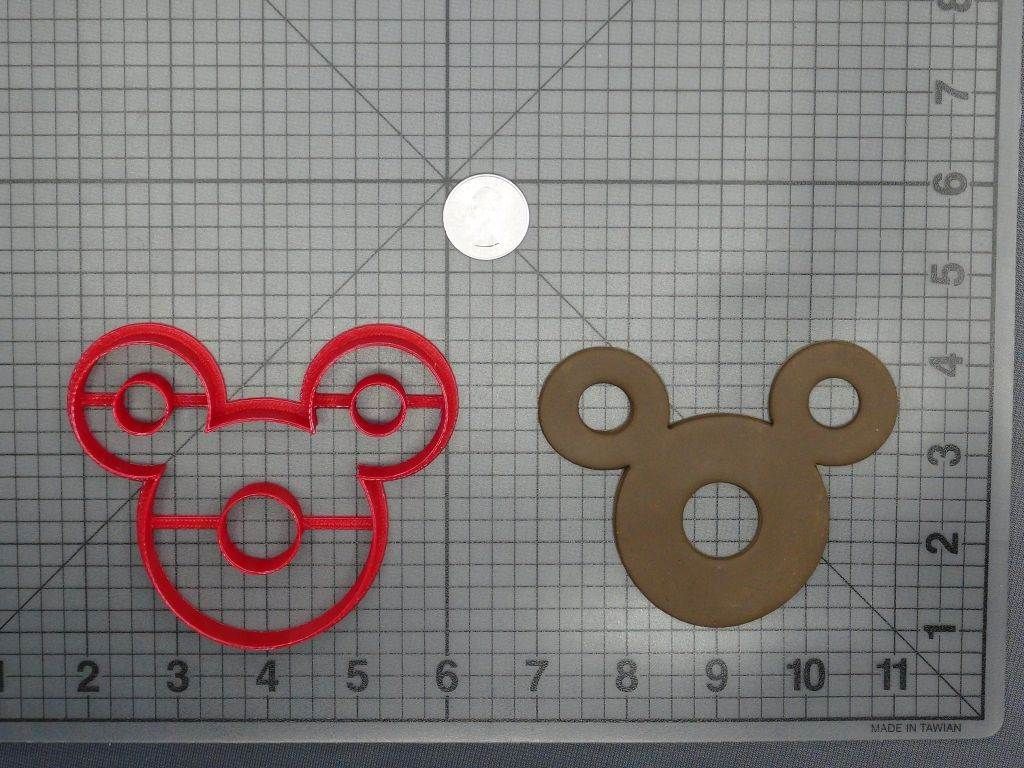 Mickey Mouse Donut Head 266-C761 Cookie Cutter
