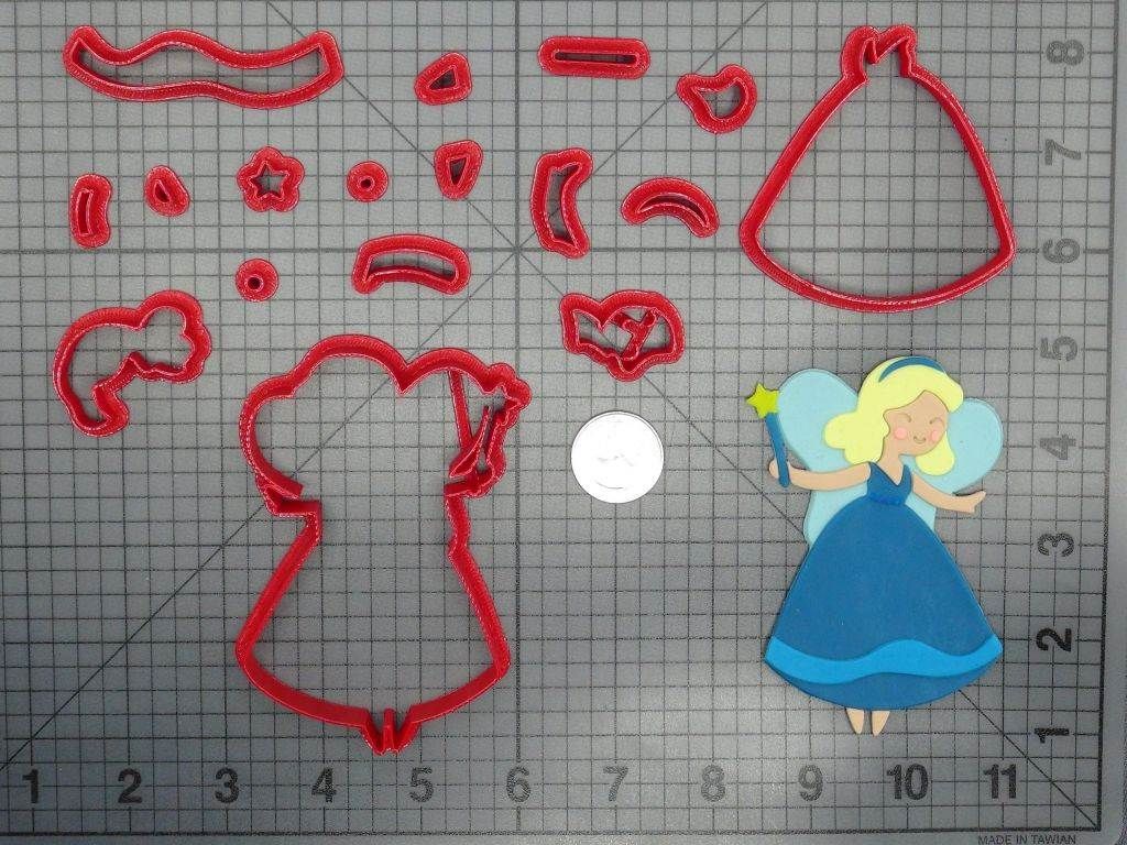 Pinocchio - Blue Fairy Body 266-C777 Cookie Cutter Set