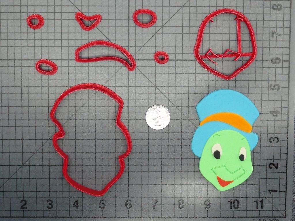 Pinocchio - Jiminy Cricket Head 266-C782 Cookie Cutter Set