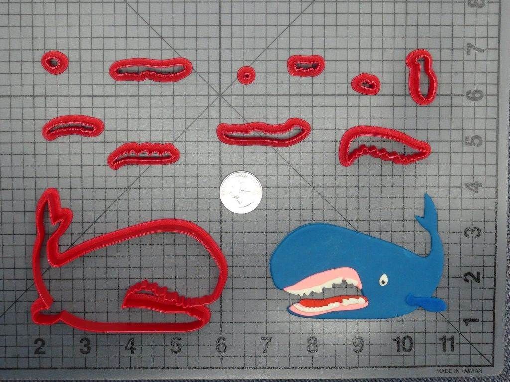 Pinocchio - Monstro Whale Body 266-C785 Cookie Cutter Set
