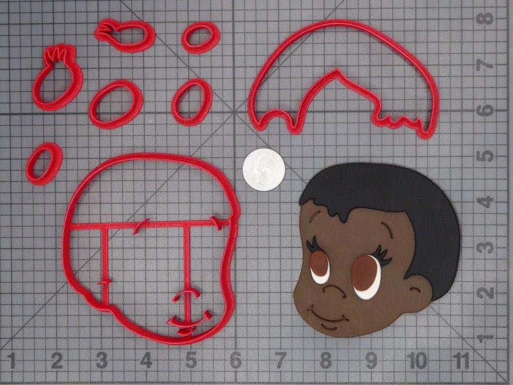 Baby Head 266-C870 Cookie Cutter Set