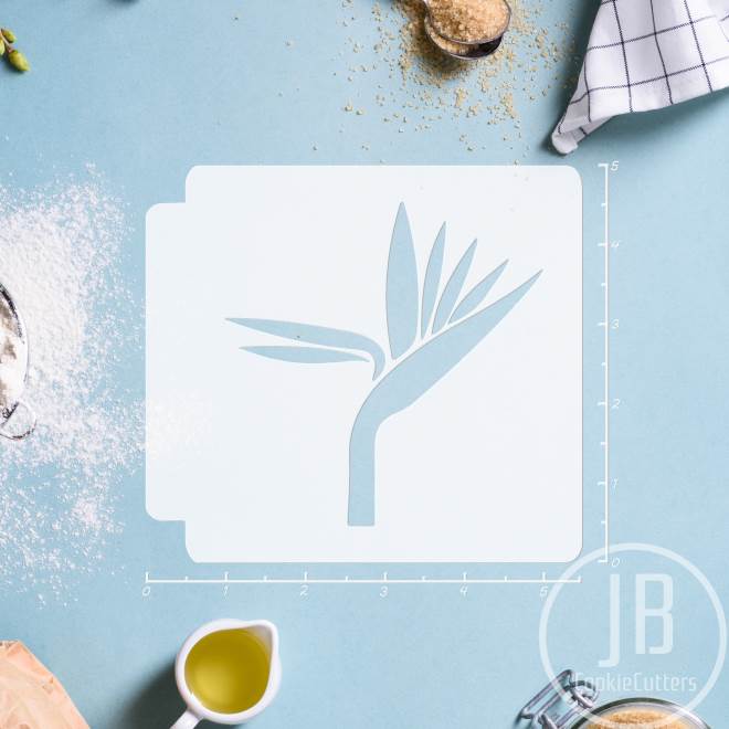 Bird of Paradise Flower 783-B514 Stencil
