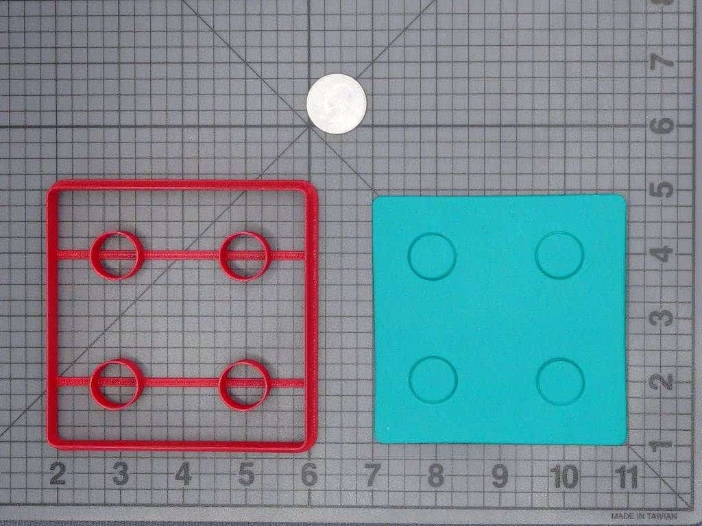 Four Side of Dice 266-C829 Cookie Cutter