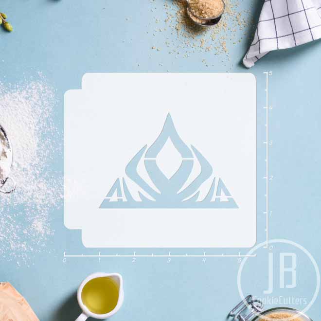 Frozen - Tiara 783-B846 Stencil