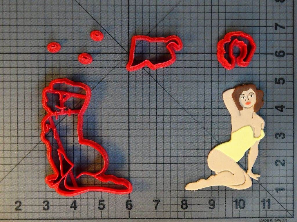 Pin Up Girl 266-C749 Cookie Cutter Set