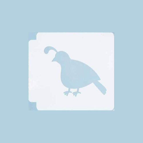 Quail Body 783-B747 Stencil Silhouette