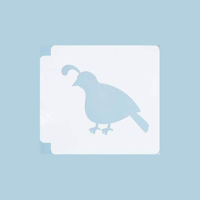 Quail Body 783-B747 Stencil Silhouette