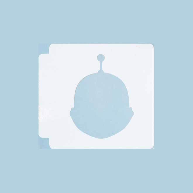 Ratchet and Clank - Clank Head 783-B749 Stencil Silhouette