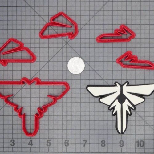 The Last of Us Logo 266-C811 Cookie Cutter Set