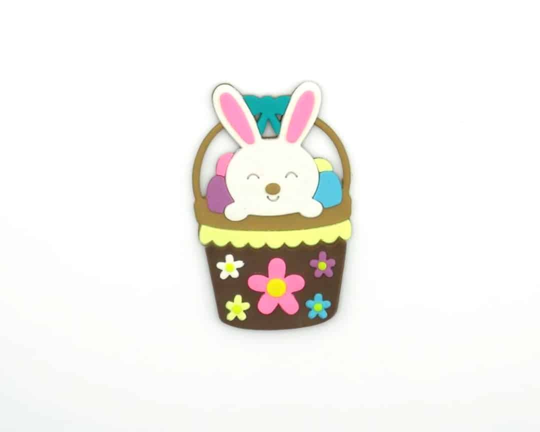 Easter Bunny in Basket Cookie Cutter