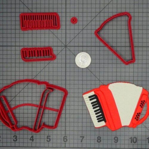 Accordion 266-C977 Cookie Cutter Set