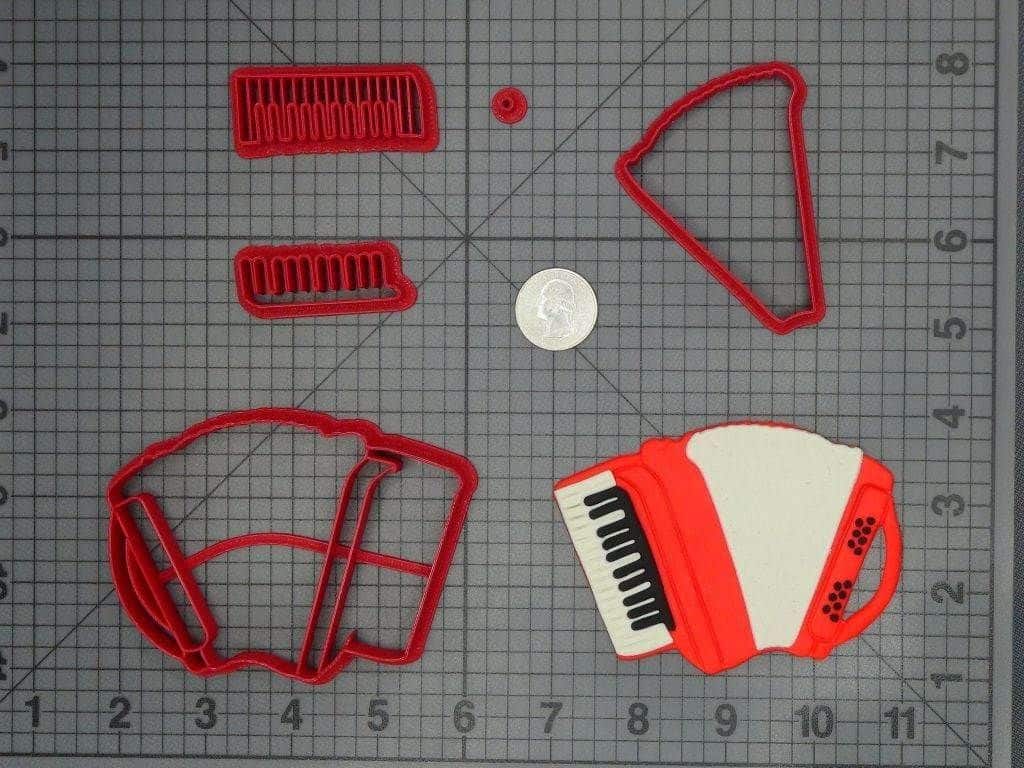 Accordion 266-C977 Cookie Cutter Set