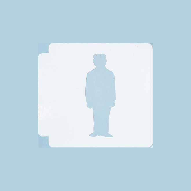 Addams Family - Gomez Body 783-B922 Stencil Silhouette