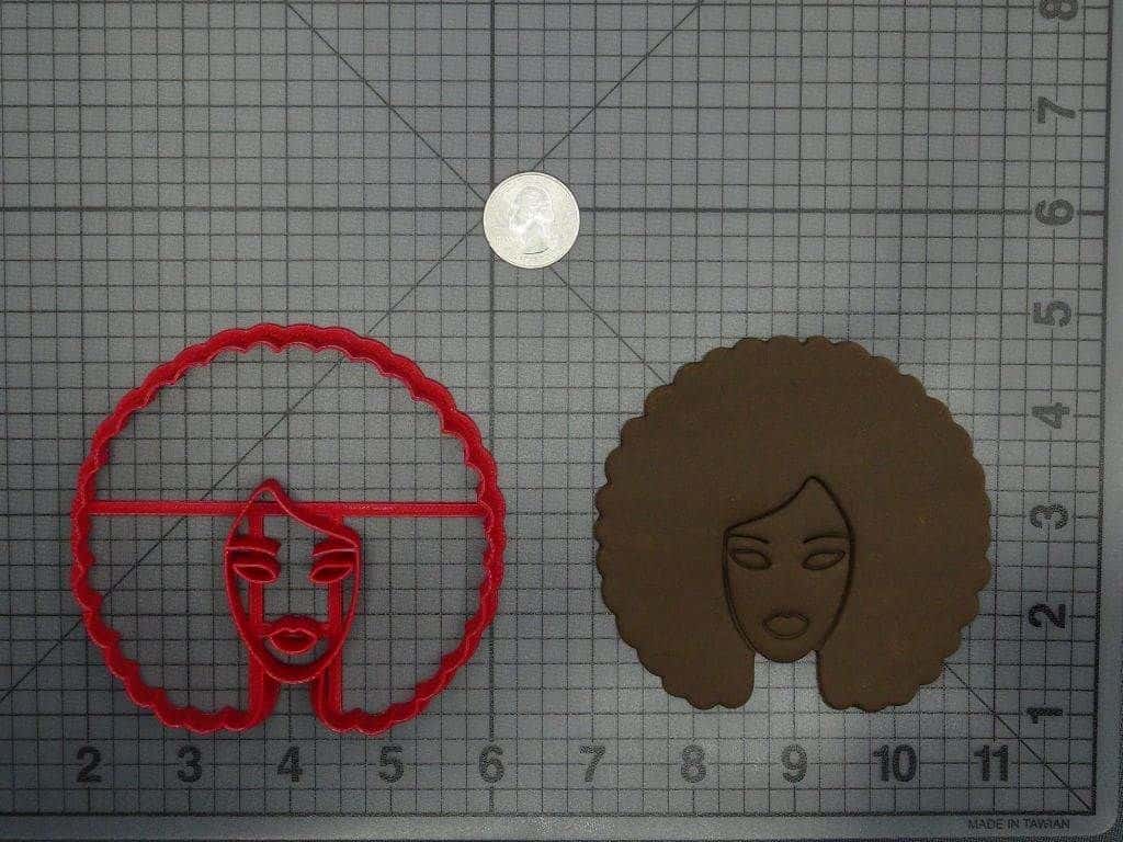 Afro Woman 266-C939 Cookie Cutter