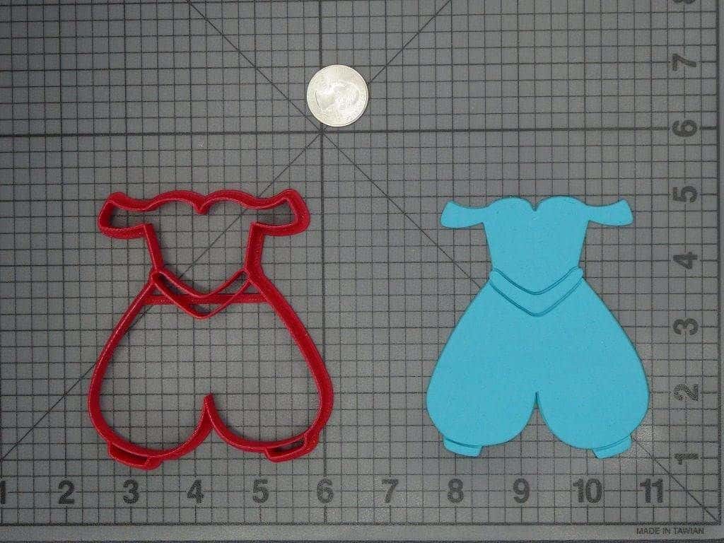Aladdin - Jasmine Chibi Outfit 266-C900 Cookie Cutter